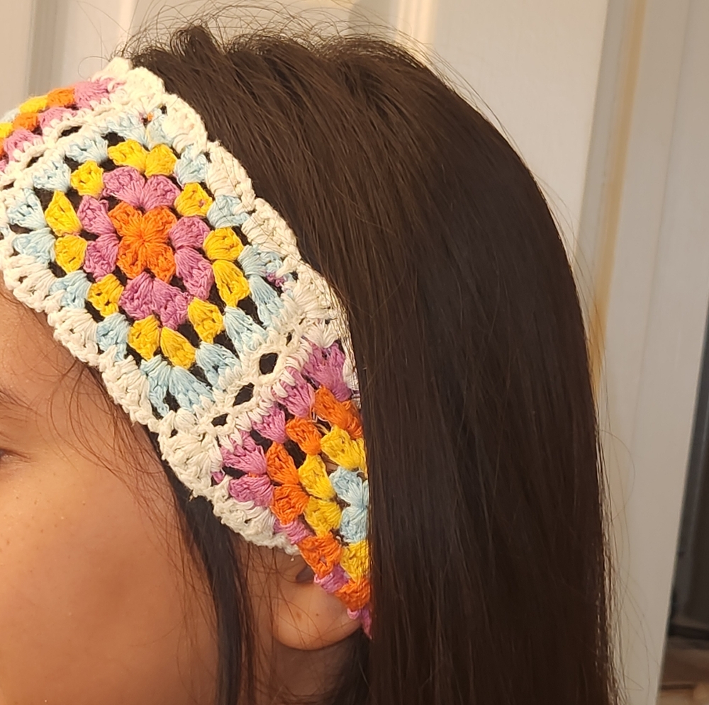 Colorful Crochet Headband